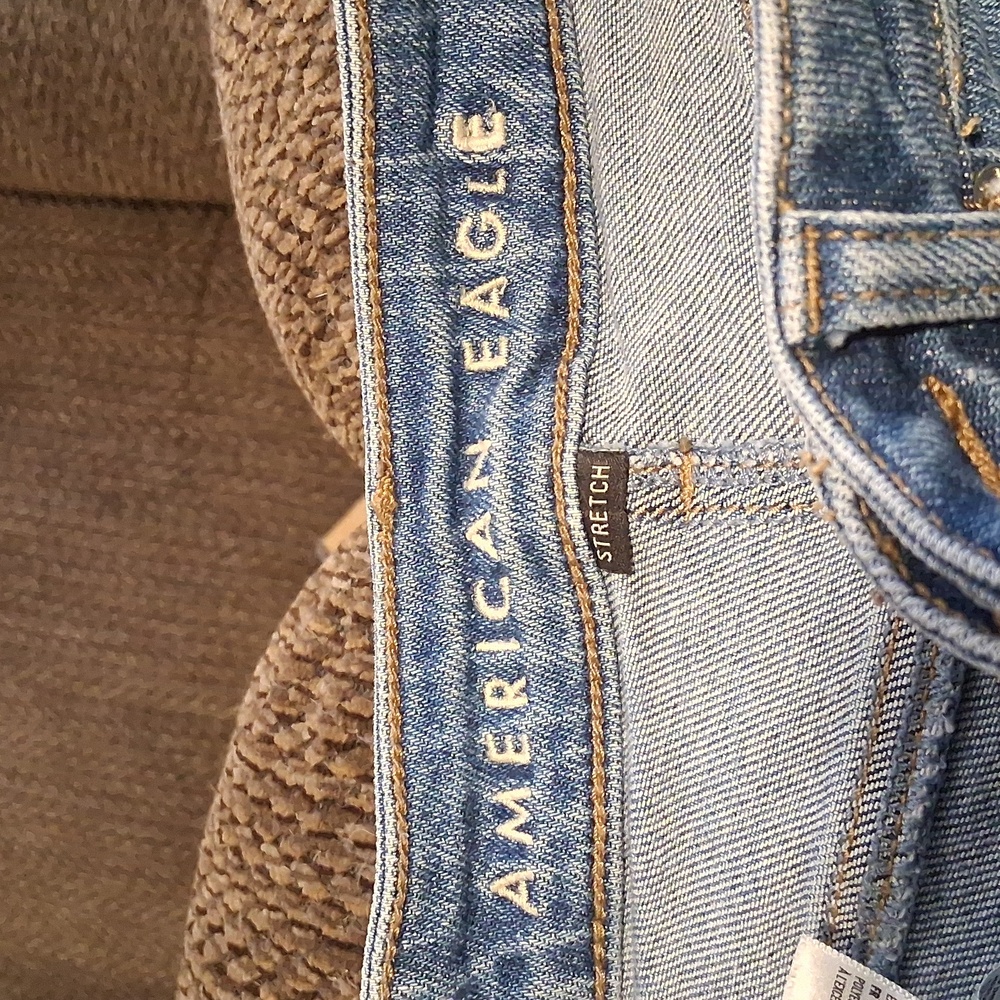 American Eagle High Rise Stretch Jeans Regular Fit Size 0 - Picture 5 of 6